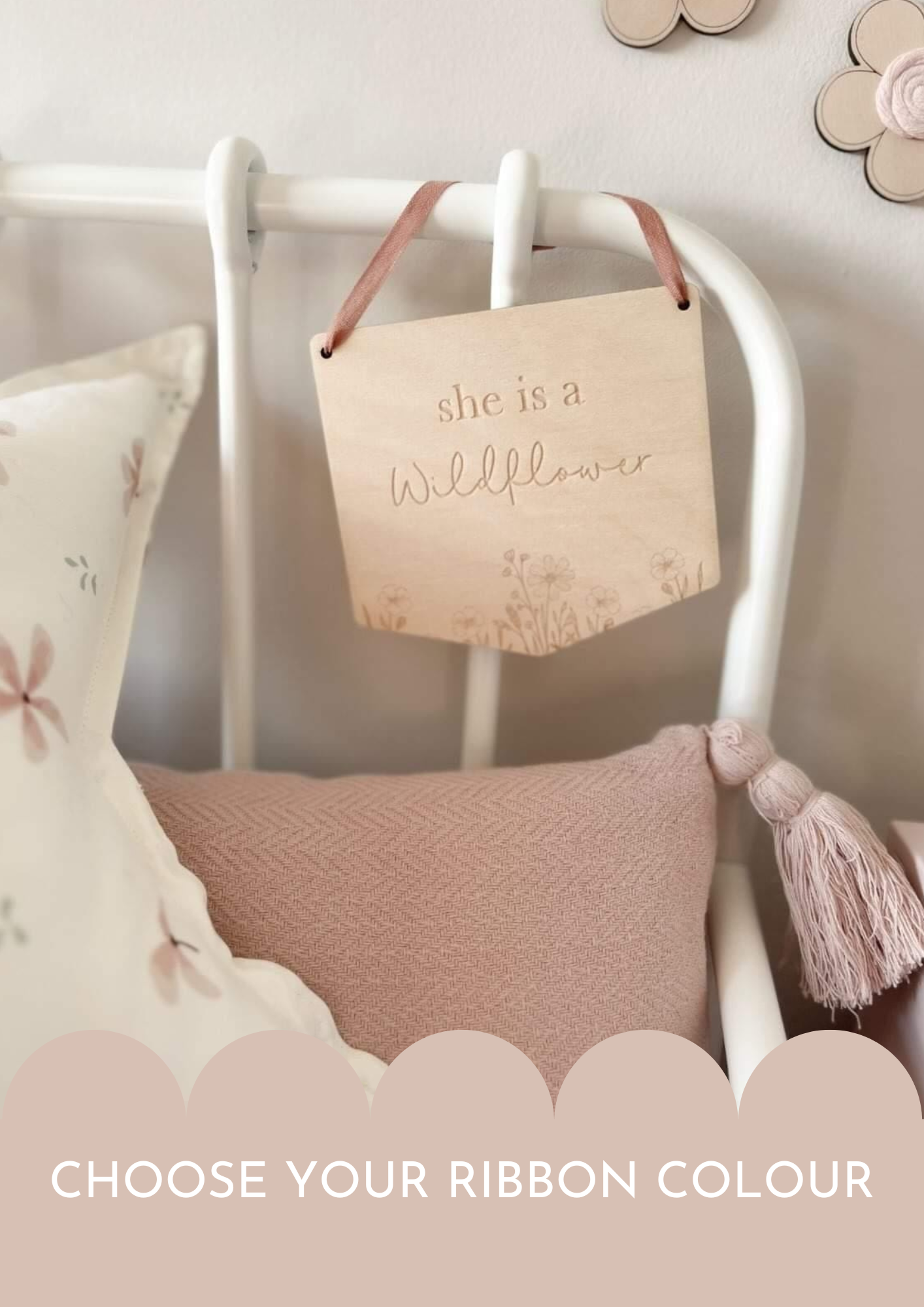 She is a Wildflower Banner
