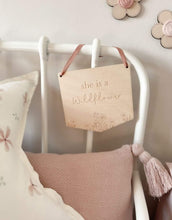 Load image into Gallery viewer, She is a Wildflower Banner

