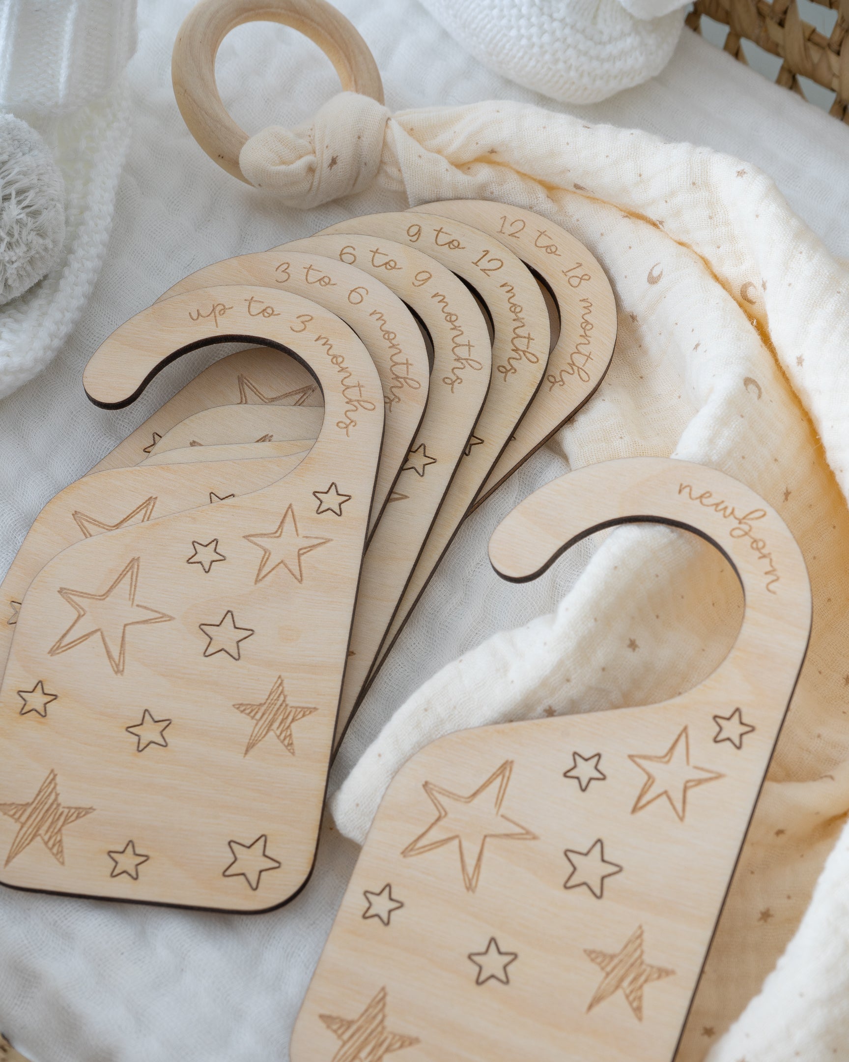 Wardrobe Organiser | Wooden Star Hanger