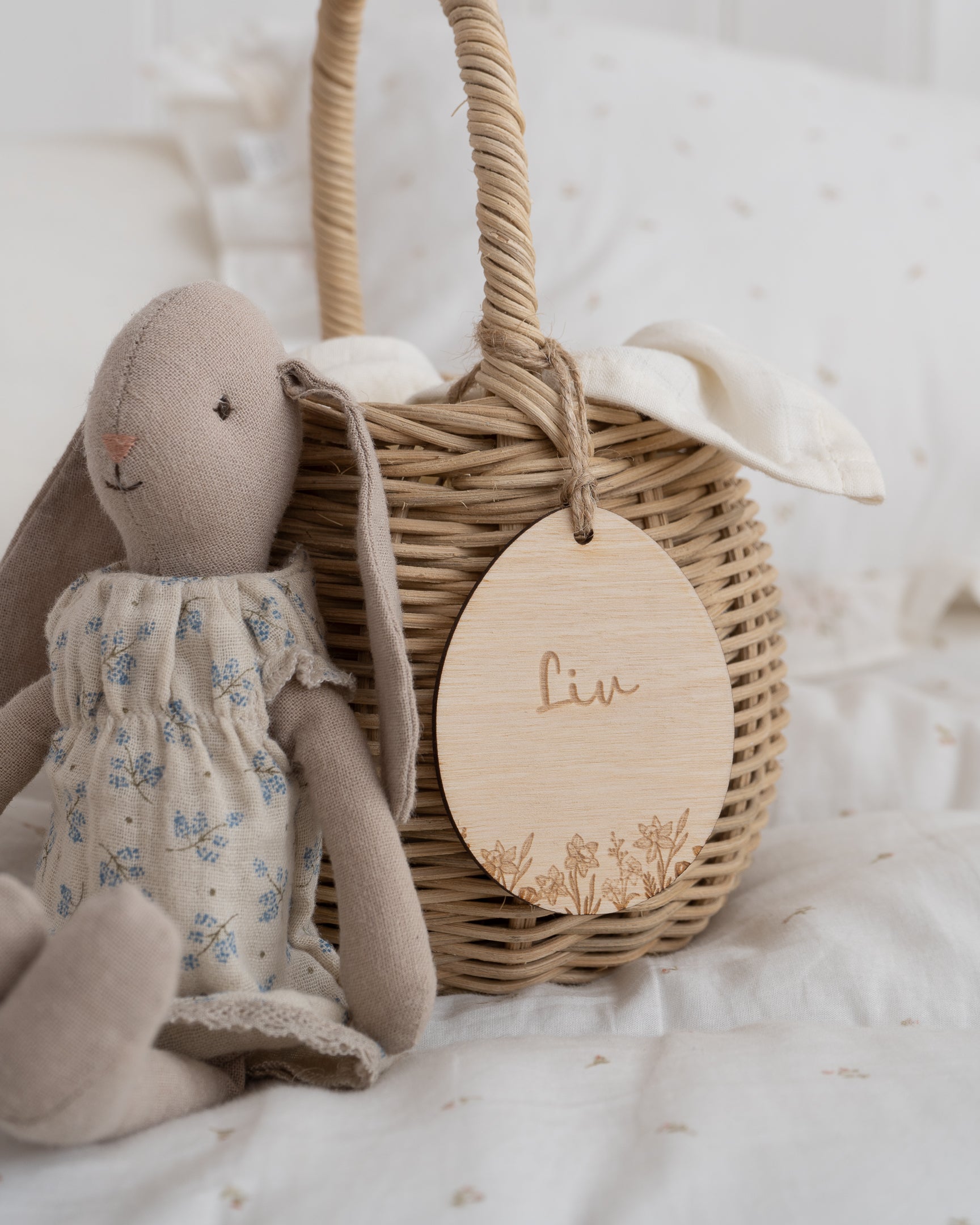 Personalised Wooden Easter Decoration