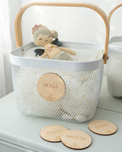 Load image into Gallery viewer, Kids Floral Storage Labels
