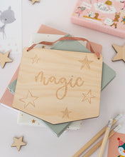 Load image into Gallery viewer, Wooden Magic Wall Banner
