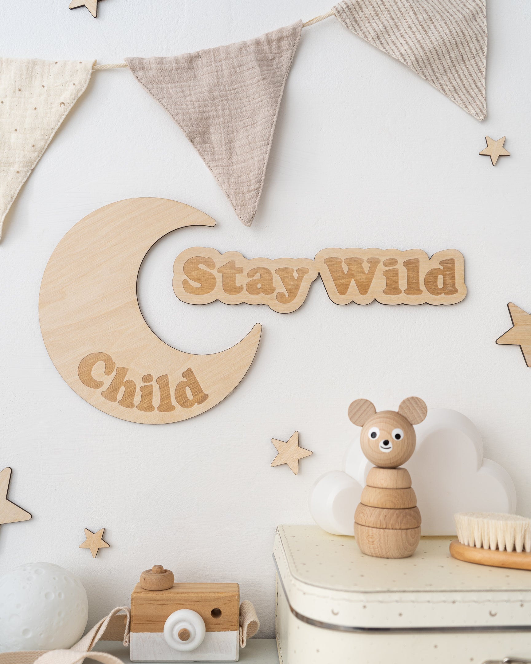 Stay Wild Moon Child Wall Art